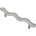 thumbnail image 1 of 128mm Euro-Contemporary Satin Nickel Cabinet Pull, 1 of 1
