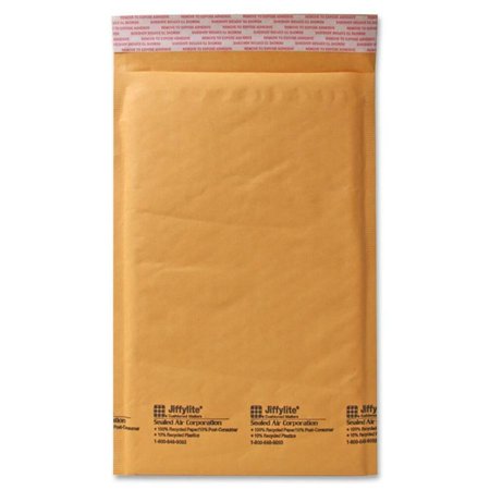 UPC: 0040036390942 | Sealed Air JiffyLite Cellular Cushioned Mailers Bubble – #3 – 8 1/2  Width x 14 1/2  Length – Peel & Seal – Kraft – 100 / Carton – Kraft
