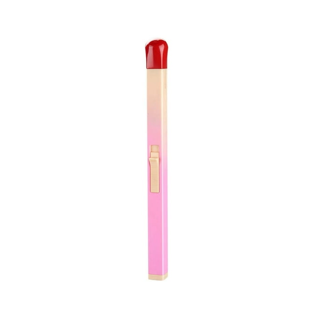 Wdhugt Pink Torch Lighter Flame Match Lighter Windproof Fireproof Outdoor Bbq Kitchen Cooking Barbecue Welding Lighter Pink