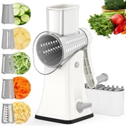 IMAGE 5-in-1 Multifunctional Vegetable Grater Stainless Steel Blade Set for Slicing, Shredding