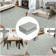 thumbnail image 5 of FairOnly 8'x10'Machine Washable Area Rug Modern Checkered Non Slip Stain Resistant Rugs for Bedroom Kitchen,Light Grey, 5 of 7