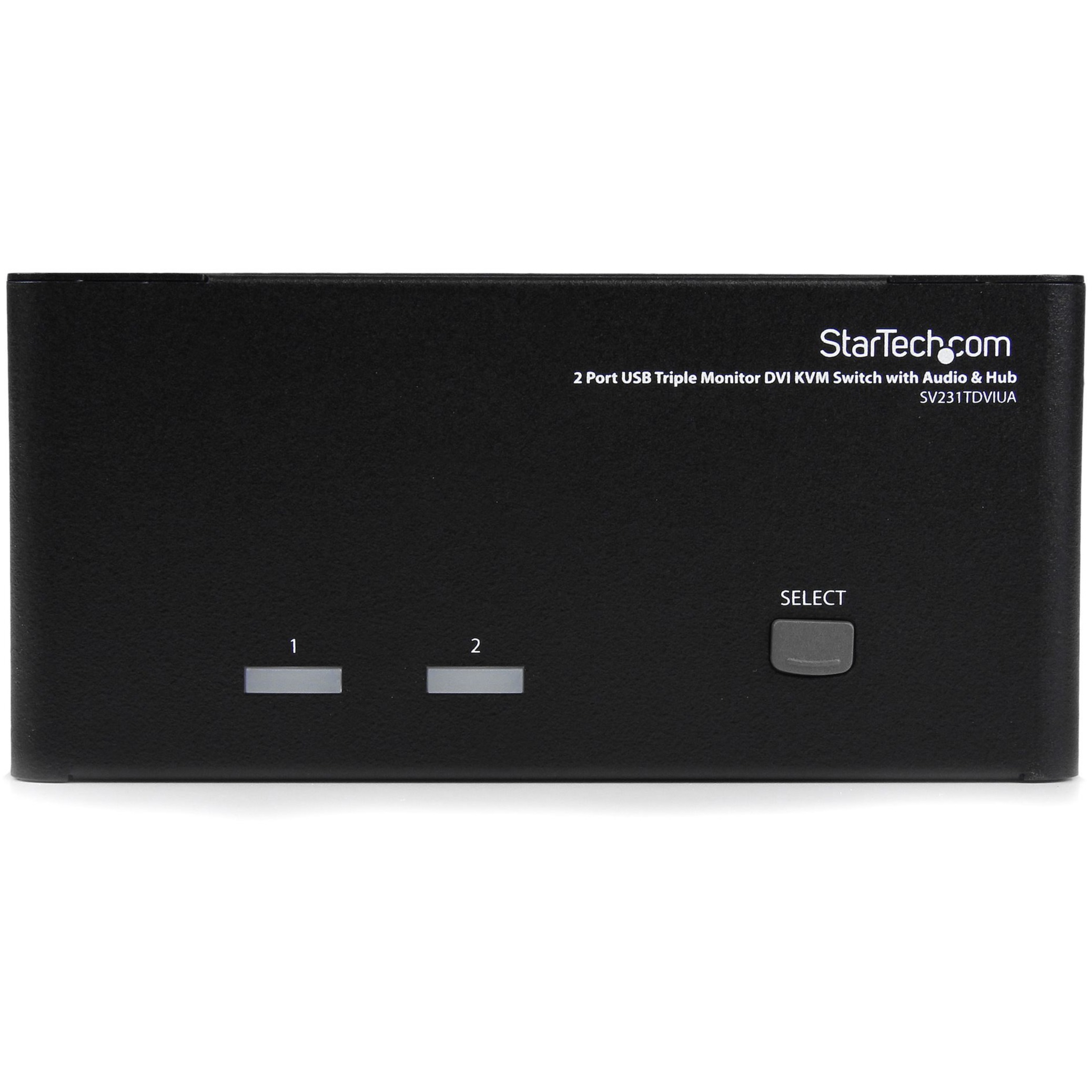 StarTech.com 2 Port Triple Monitor DVI USB KVM Switch with Audio & USB 2.0 Hub - image 3 of 3
