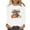 White, variant on WREESH Womens Fashion Thanksgiving Shirts Pumpkin Graphic Printed Tees Blouses Casual Long Sleeve V Neck T Shirts Fall Tops 2025 White