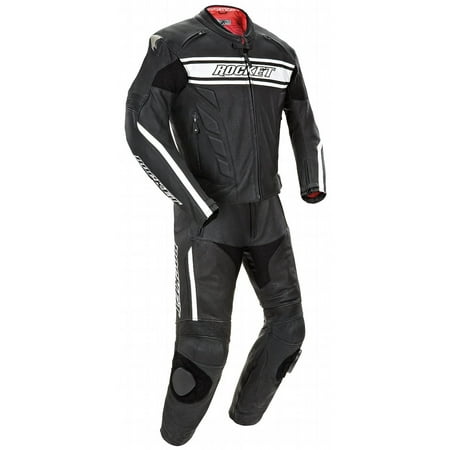 Blaster X Black/White Two Piece Race Suit