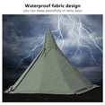 thumbnail image 5 of Outdoor Camping Tent Teepee Tent 4 Season 2 Doors Hike Waterproof Tent Reathable, 5 of 8