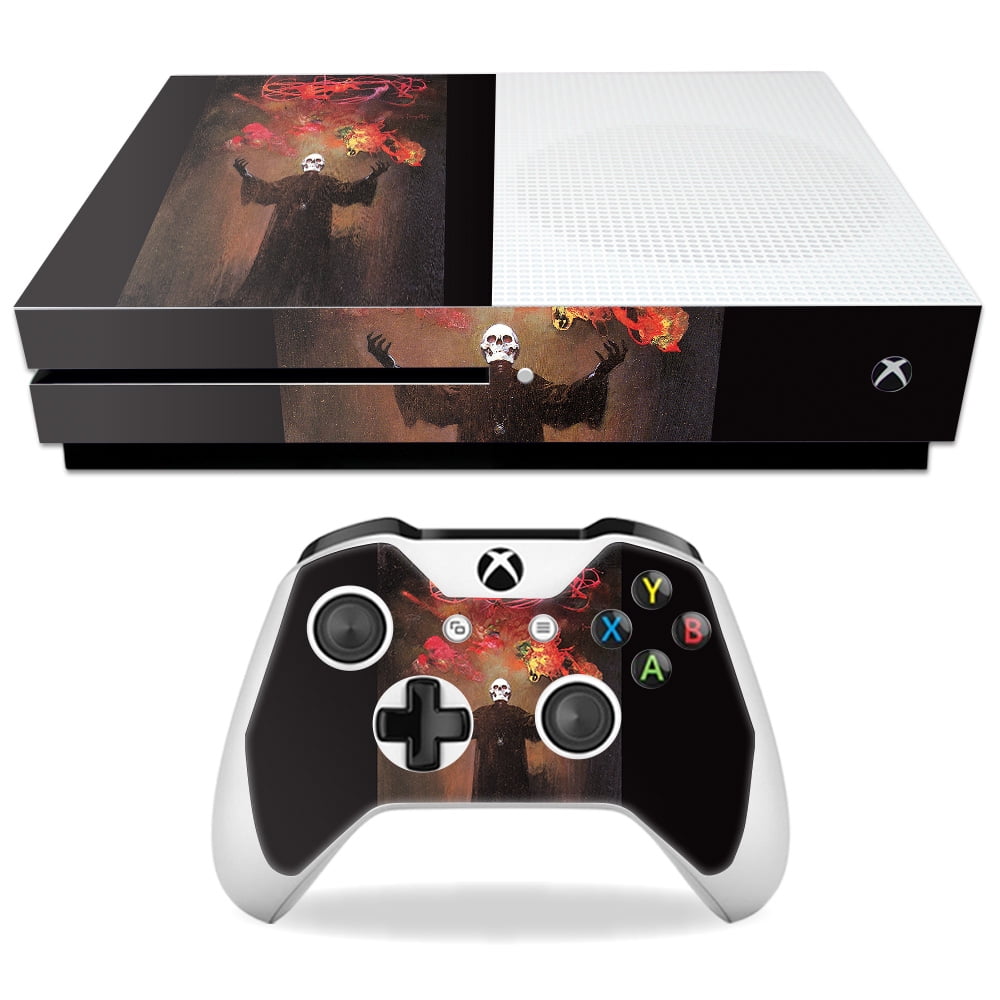 MightySkins Skin for Microsoft Xbox One S Skull King Protective