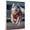 Alaskan Malamute, variant on Barbet Dog Stretched Canvas Size 8x12 Running Canvas – Funny Barbet Dog Team Player Wall Art, Ideal Gift Running , Dog Owner