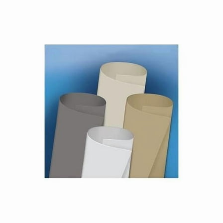 Diflex II TPO Rolled Roofing - Dove (Bright White) - 30 ft. x 8 ft - 6 in.