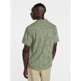 thumbnail image 3 of George Men's Relaxed Fit Linen Blend Camp Shirt with Short Sleeves, Sizes S-5XL, LT-3XLT, 3 of 5