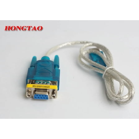 FOR Supports WIN 8 USB to RS232 cable and DB9 9pin Serial w Female Adapter No CD With DB9 female to female 0.8m For computer