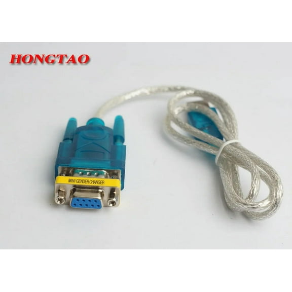 FOR Supports WIN 8 USB to RS232 cable and DB9 9pin Serial w Female Adapter No CD With DB9 female to female 0.8m For computer