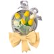 thumbnail image 1 of Ramo de tulipanes DIY para novia, artesanía exquisita, ramos de flores artificiales, flores falsas para decoración de bodas, amarillo, blanco, tamaño libre, 1 of 8