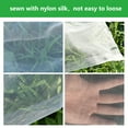 10ft x 10ft HDPE Bug Protective Garden Insect Barrier Netting with 0