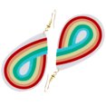 thumbnail image 1 of AURARMLET 1Par Pendientes De Acrílico Multicolor En De Para Uso Diario, 1 of 8