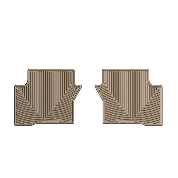 WeatherTech All-Weather Floor Mats compatible with 2010-2015 Honda Crosstour - 2nd Row, Tan