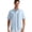 Clear Sky, variant on Café Luna Men's and Big Men's Panel Printed Short Sleeve Woven Shirt, Sizes S-4X