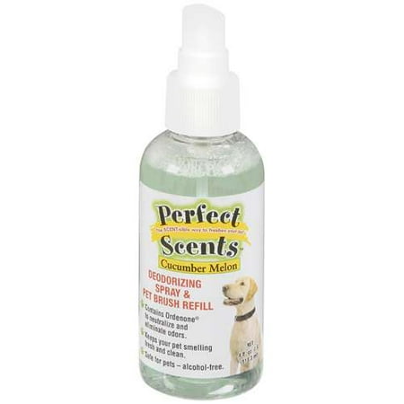 Perfect Scents: Cucumber Melon Deodorizing Spray & Pet Brush Refill, 4 fl oz