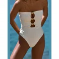 thumbnail image 5 of Conjunto de Bikini con cordones para mujer, traje de baño Sexy con cordón, ropa de playa de leopardo, 2 piezas, 5 of 5