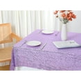 thumbnail image 6 of REGALWOVEN 1 Pack Tablecloths Sequin Table Covers for Dining Room Light Purple 47' x 59', 6 of 6