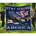 thumbnail image 2 of Stay Strong America Eagle Manta y edredón LT10, 2 of 2