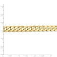 thumbnail image 5 of 14K Yellow Gold 9.5mm Beveled Curb Chain, 5 of 6
