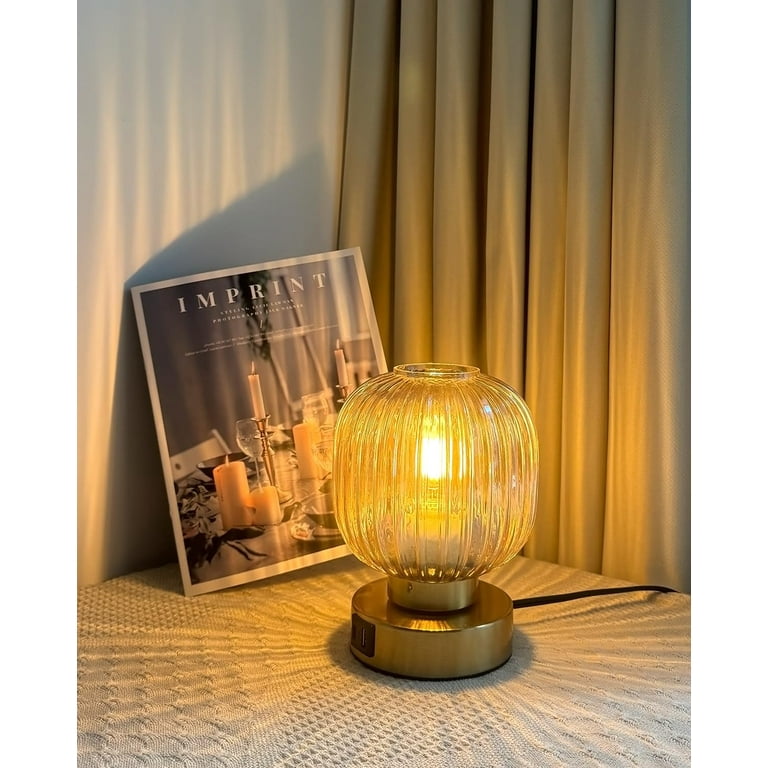 Gold Touch Bedroom Table Lamps Postmodern Light Luxury Table Lamp