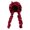 Wine-WE, variant on MMJ Satin Bonnet Extra Large Silk Sleep Cap Adjustable Long Hair Braids Dreadlocks Curly Protection Night Wrap