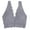 Grey, variant on Yuhangmm Women Lingerie With Garter Sexy Bra Tops Wirefree Comfort Yoga Bra Women's Lace Deep V Bralette Bra Teal Lingerie