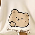 thumbnail image 6 of masbird Toddler Boys Girls Pajama Set 2-Piece Long Sleeve Tee and Pants Kids Fall Clothes Sleepwear Pj Set 6-12 Months 12-24 Months 2t 3t 4t 5t 6t 7t 8t 9t Children(Brown,1-2 Y), 6 of 6