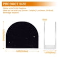 thumbnail image 3 of Night Sky Stars Moons Thick U Shape Acrylic Napkin Holder Non Slip Space Saving for Kitchen, 3 of 9