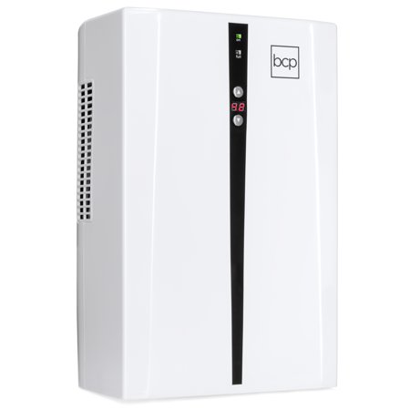 Best Choice Products Portable Thermo-Electric Dehumidifier for 2,200 Cubic Feet Room, Basement, RV, Bathroom with 2L/67.6oz Capacity Tank, Auto Humidistat, (Best Whole Home Dehumidifier)