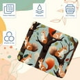 thumbnail image 3 of Squirrel Mouse Pad, Cloth with Rubberized Base, 3 of 7