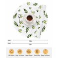 thumbnail image 6 of 15 Inch Round Placemats Set of 6, Green Olive Branches Non Slip Heat Insulation PP Table Mats, Spring Pastoral Leaves Botanical Washable Place Mats for Kitchen Dining Party Table Decor, 6 of 7