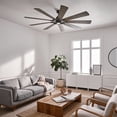 thumbnail image 4 of 300285AVI Kichler Lighting Gentry XL - Ceiling Fan with Light Kit - with Lodge/Country/Rustic inspirations - 16.5 inches tall by 85 inches wide-Anvil, 4 of 10