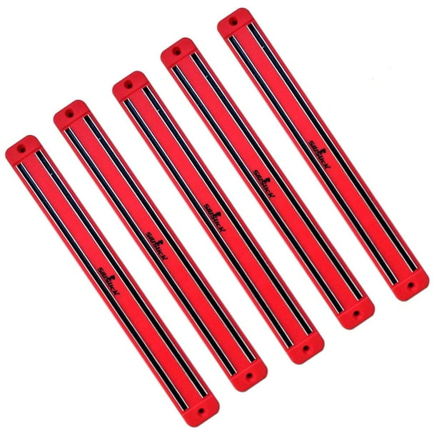 5 Pack SiliSlick Knife Rack Wall Strip 2 Strong Tool Holder Bar for