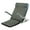 Green+grey, variant on Blue+Grey Adjustable Bed Backrest with Armrest,Beach Chair Reading Bed Rest Pillows,Lifting Backrest Portable Folding Sit-up Back Rest,Neck Lumbar Back Support with Head Pillow