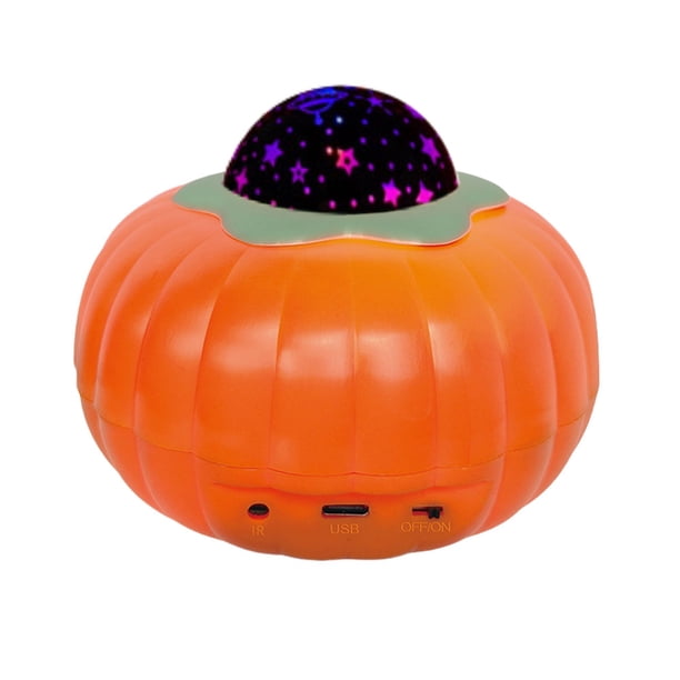 Calabaza Halloween LED Con Música Linterna Parlante (D)