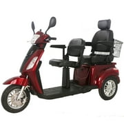 Gtx-l-60 Double-seat Electric Mobility Scooter Trike 2 Persons