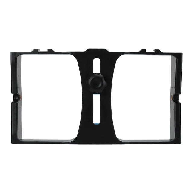 Smartphone Video Camera Cage, ABS Phone Video Camera Cage Cold Shoe Flexible Portable For Vlog Blue