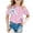 Pink, variant on MUXiin Easter Shirts for Girls Cute Graphic Short Sleeve T Shirt Top Easter Day Easter Day Funny Tees T-Shirt Boys & Girls Shirts Easter Gifts for Boys(Pink,4-5 Years)