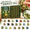thumbnail image 4 of Christmas Frog Magic Advent Calendar With 24 Piece Acrylic Hanging Ornament Blind Box for Adults DIY Craft Holiday Wall Decor Very Sweet Gift Set for Amphibian Lover Home Decoration, 4 of 6