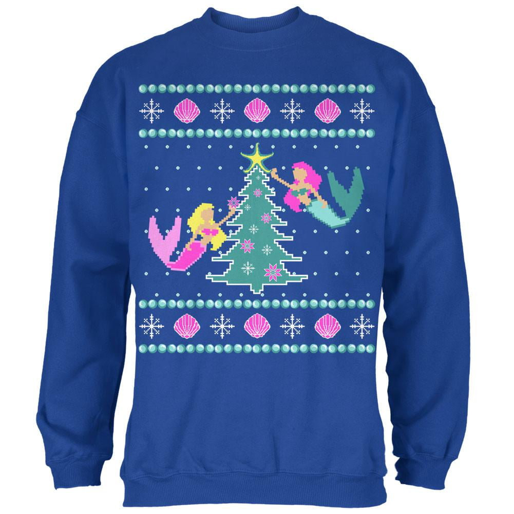 mermaid christmas sweater