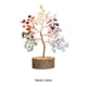 thumbnail image 5 of Inteprter Árbol de bonsái de cristal único: obras de arte hechas a mano para una decoración elegante Árbol artificial en interiores Decoración del hogar vistoso, 5 of 6