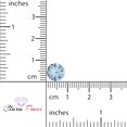 thumbnail image 4 of 2.5 ct 8.5mm Round Cut VVS1 Natural Blue Aquamarine March Birthstone, 4 of 5