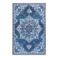 thumbnail image 5 of Unique Loom Renaissance Collection Area Rug - Roma (5' 11" x 9' Rectangle Navy Blue/Aqua), 5 of 7