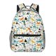 thumbnail image 1 of Fotbe Cartoon Dinosaur Mochila Casual con Estampado para Escuela, Viajes y Actividades al Aire Libre - Duradera, Ligera y Cómoda, 1 of 5