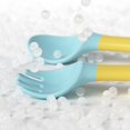 thumbnail image 3 of Coofit Kids Spoon Fork Set: Bendable Toddler Self Feeding Utensil Children Tableware, 3 of 10