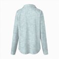thumbnail image 5 of Towmus Striped Shirt Long Sleeve Women Button Down Shirts Casual Tops Office Work Fall Blouses Trendy Dressy Shirt 5XL, 5 of 5