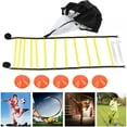 thumbnail image 4 of Drag Parachute Set, Reliable Football Training Ladder, Football Training Equipment Accessory For Men Football/Basketball Pace Training, 4 of 8