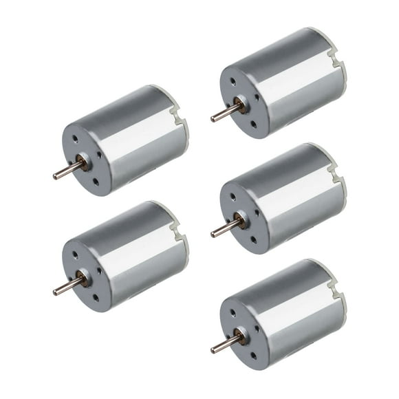 FYBTO 5Pcs DC Motor 3V-12V Electric Motor 280 Micro Motor Mini Electric Motor for RC Boat Model Toys DIY, Science Experiments-0624